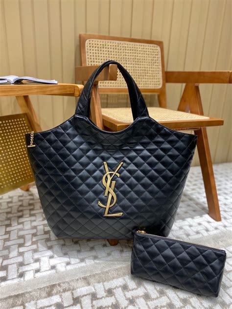 ysl maxi tote|ysl denim tote.